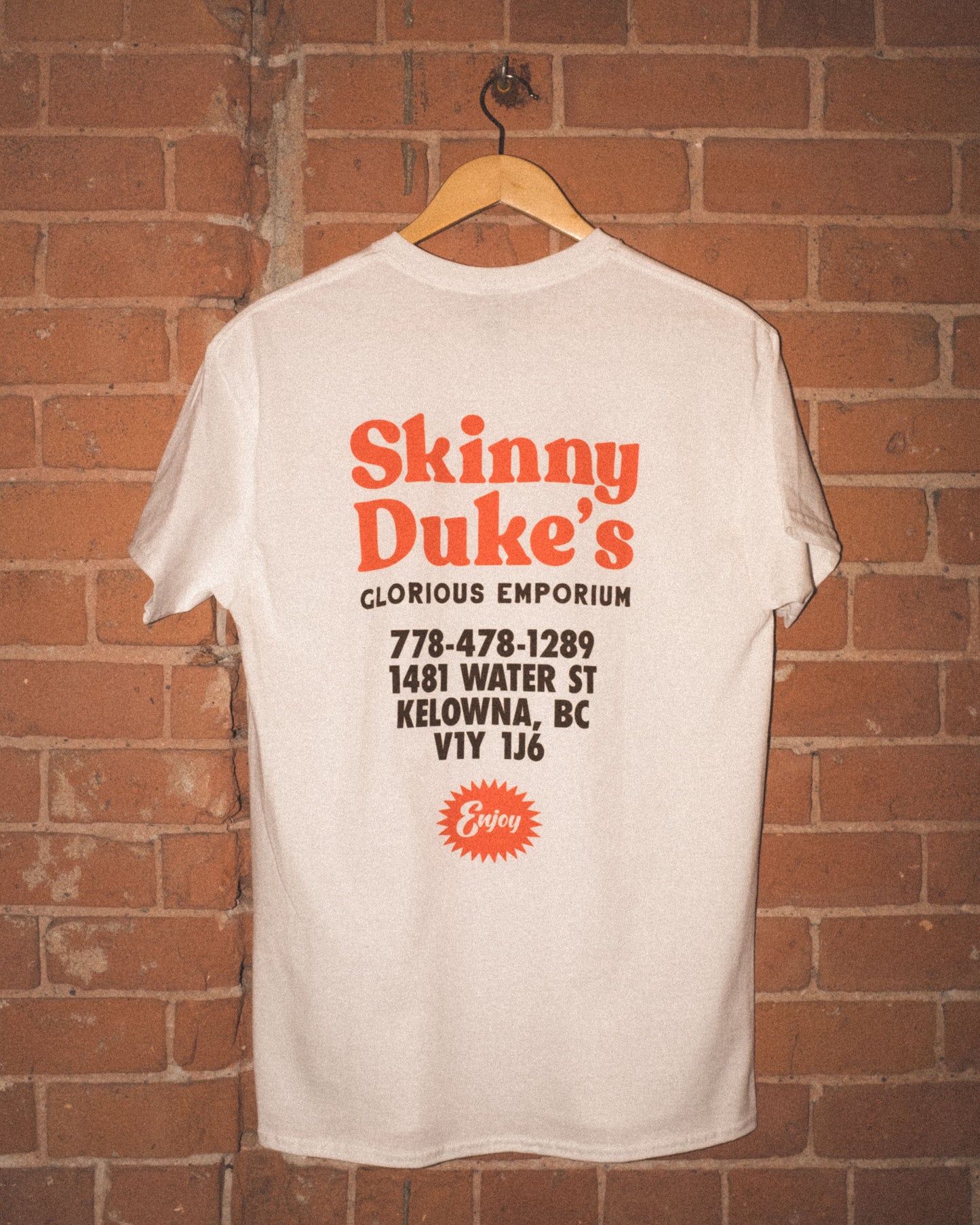 Skinny Duke's Address T-Shirt